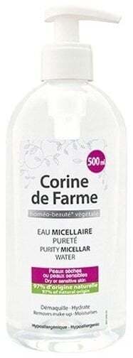 Micelinis veido prausiklis Corine de Farme 500 ml kaina ir informacija | Veido prausikliai, valikliai | pigu.lt