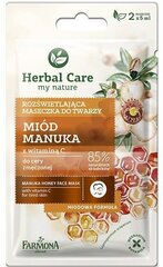 Veido kaukė su manuka medumi Farmona Maska, 2x5 ml kaina ir informacija | Veido kaukės, paakių kaukės | pigu.lt