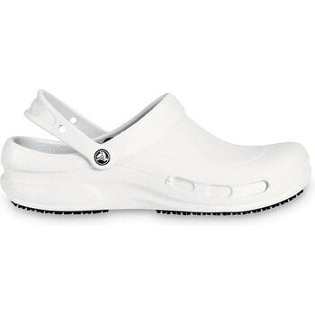 Crocs™ женские тапочки Bistro, белые цена и информация | Женские тапочки | pigu.lt
