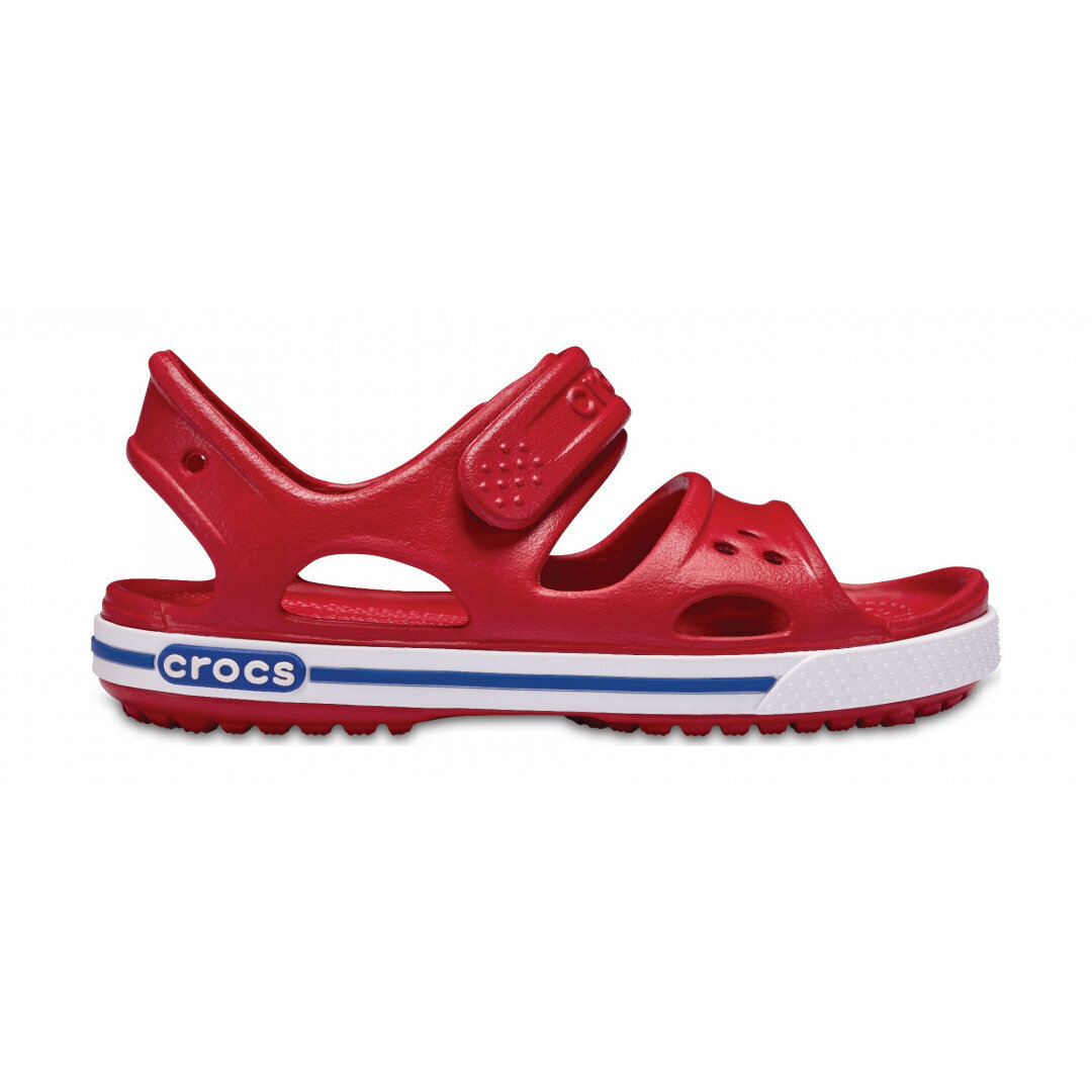 Crocs™ basutės vaikams Crocband II Sandal PS raudonos kaina | pigu.lt