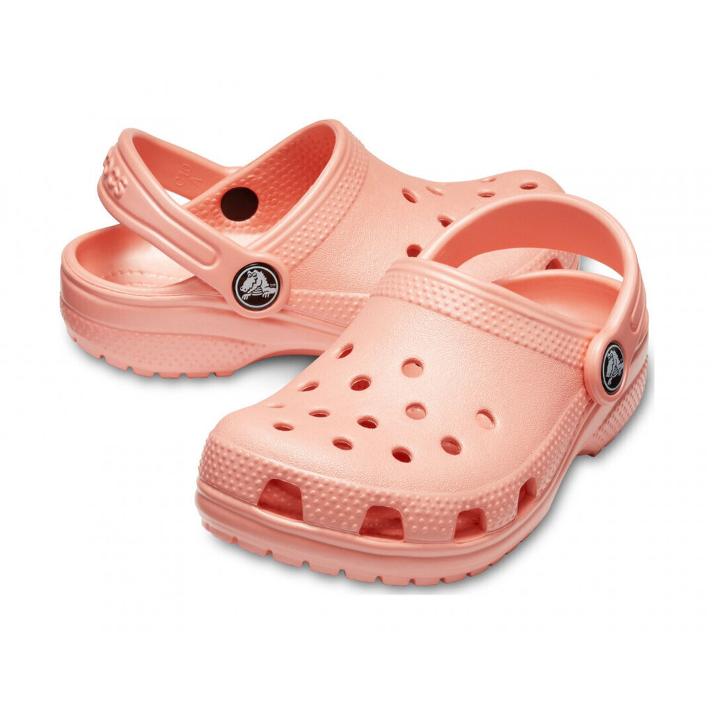 Crocs™ vaikiški batai Kids' Classic Clog, oranžiniai kaina ir informacija | Guminės klumpės vaikams | pigu.lt