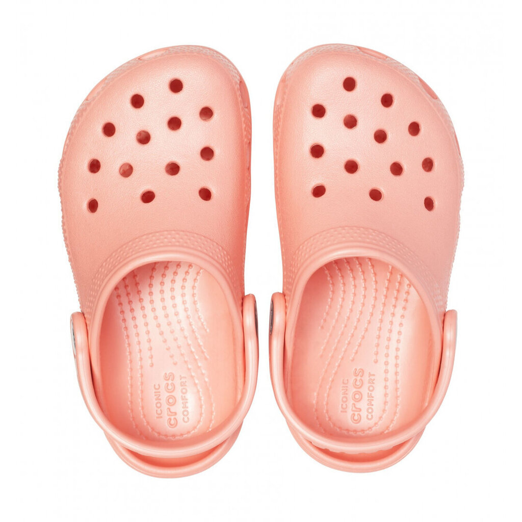 Crocs™ vaikiški batai Kids' Classic Clog, oranžiniai kaina ir informacija | Guminės klumpės vaikams | pigu.lt