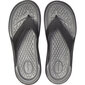 Crocs™ unisex šlepetės LiteRide Flip, juodos kaina ir informacija | Šlepetės moterims | pigu.lt