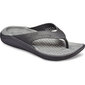 Crocs™ unisex šlepetės LiteRide Flip, juodos kaina ir informacija | Šlepetės moterims | pigu.lt