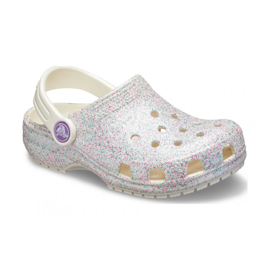 Crocs™ batai Kids' Classic Glitter Clog цена и информация | Guminės klumpės vaikams | pigu.lt