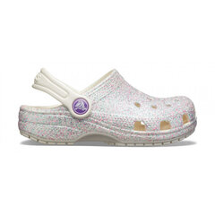 Crocs™ batai Kids' Classic Glitter Clog kaina ir informacija | Guminės klumpės vaikams | pigu.lt