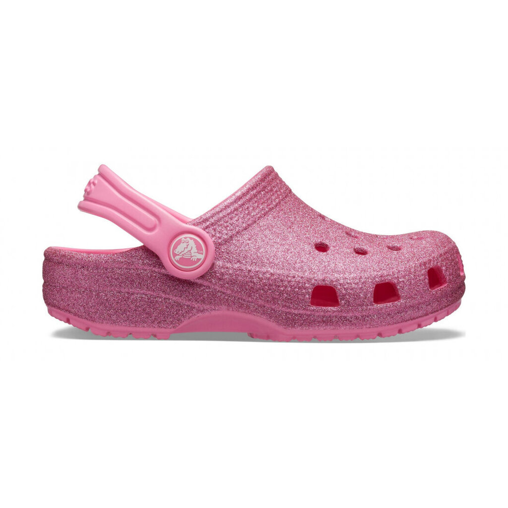 Crocs™ batai Kids' Classic Glitter Clog kaina ir informacija | Guminės klumpės vaikams | pigu.lt