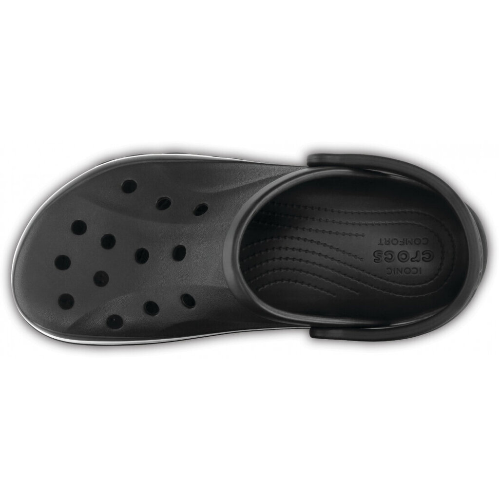 Crocs™ moteriškos šlepetės Bayaband Clog, juodos kaina ir informacija | Šlepetės moterims | pigu.lt