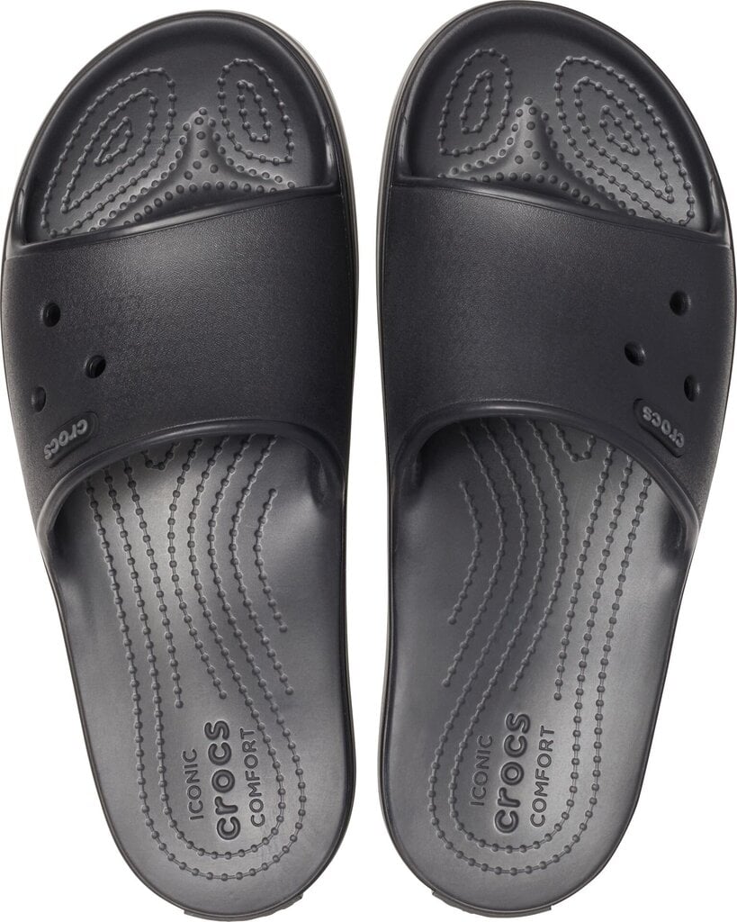 Crocs™ vyriškos šlepetės Crocband III Slide, juodos kaina ir informacija | Vyriškos šlepetės, basutės | pigu.lt