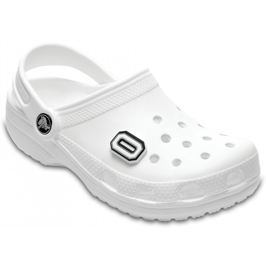 Ženkliukas klumpėms Crocs™ Crocs JIBBITZ LETTER O kaina ir informacija | Guminės klumpės vaikams | pigu.lt