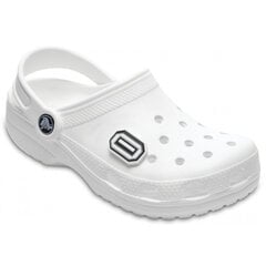 Crocs™ Crocs JIBBITZ B&W NUMBER 0 цена и информация | Детские резиновые сабо | pigu.lt