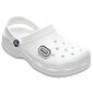 Ženkliukas klumpėms Crocs™ Crocs JIBBITZ B&W NUMBER 0 kaina ir informacija | Guminės klumpės vaikams | pigu.lt