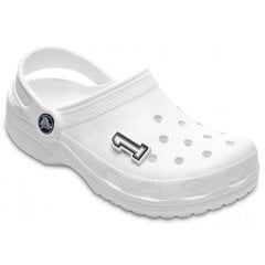 Crocs™ Crocs JIBBITZ B&W NUMBER 1 цена и информация | Детские резиновые сабо | pigu.lt