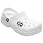 Ženkliukas klumpėms Crocs™ Crocs JIBBITZ B&W NUMBER 6 kaina ir informacija | Guminės klumpės vaikams | pigu.lt