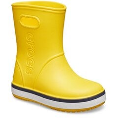 Резиновые сапоги для детей Crocs™ Crocband Rain Boot Kid's цена и информация | Резиновые сапоги детские | pigu.lt