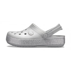 Тапочки Crocs™ Crocband Glitter Clog Kid's цена и информация | Детские тапочки, домашняя обувь | pigu.lt