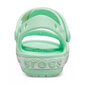 Crocs™ basutės mergaitėms Crocband Sandal Kids, žalios kaina ir informacija | Basutės vaikams | pigu.lt