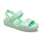 Crocs™ basutės mergaitėms Crocband Sandal Kids, žalios kaina ir informacija | Basutės vaikams | pigu.lt