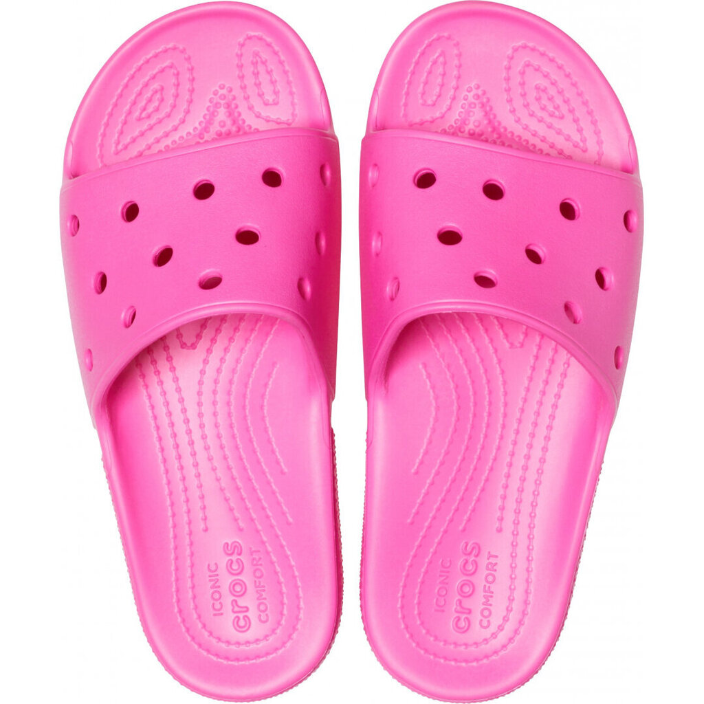 Šlepetės Crocs™ Classic Slide 206155 kaina ir informacija | Šlepetės moterims | pigu.lt