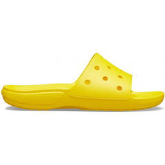 Crocs™ moteriškos šlepetės Classic Slide 206161, geltonos kaina ir informacija | Šlepetės moterims | pigu.lt