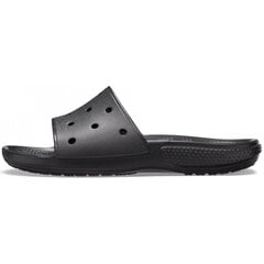 Женские тапочки Crocs™ Classic Slide 206171, черные цена и информация | Комнатные тапки женские | pigu.lt