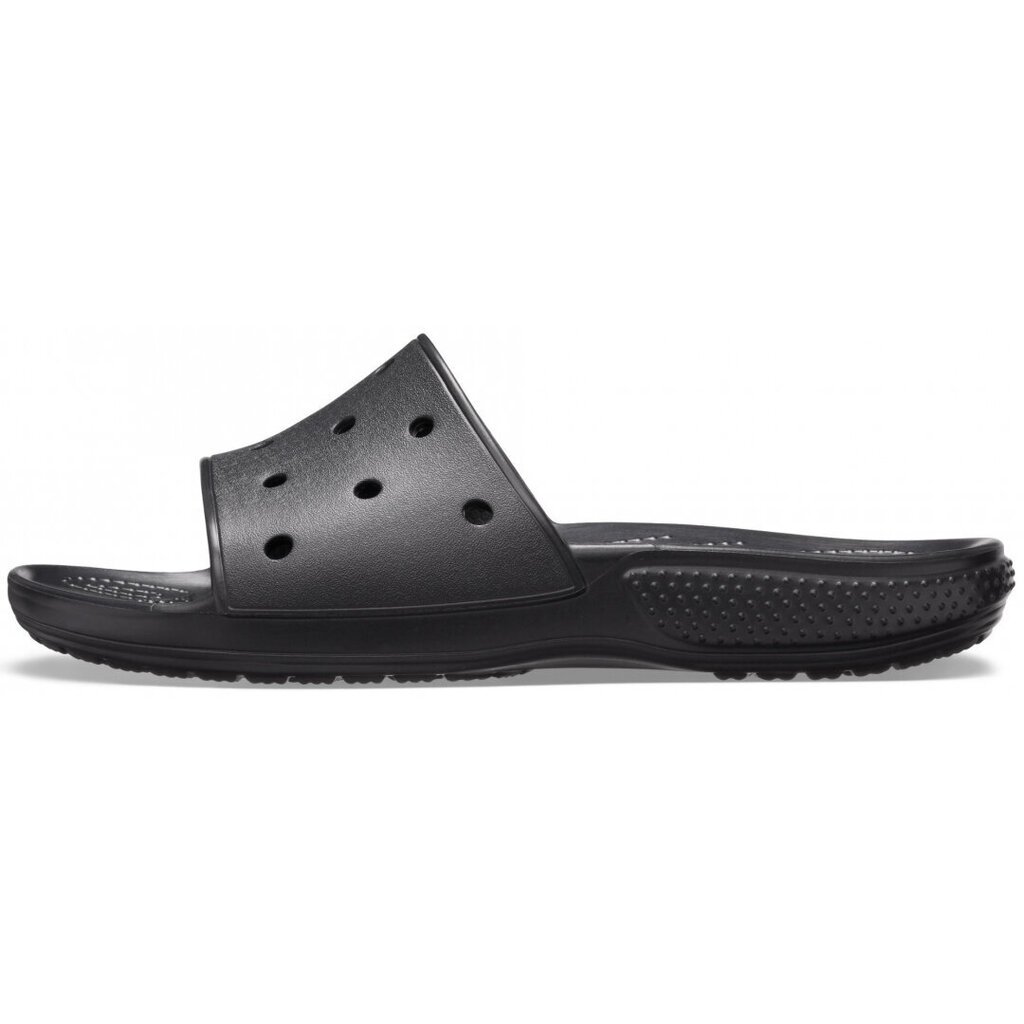 Crocs™ moteriškos šlepetės Classic Slide 206171, juodos kaina ir informacija | Šlepetės moterims | pigu.lt