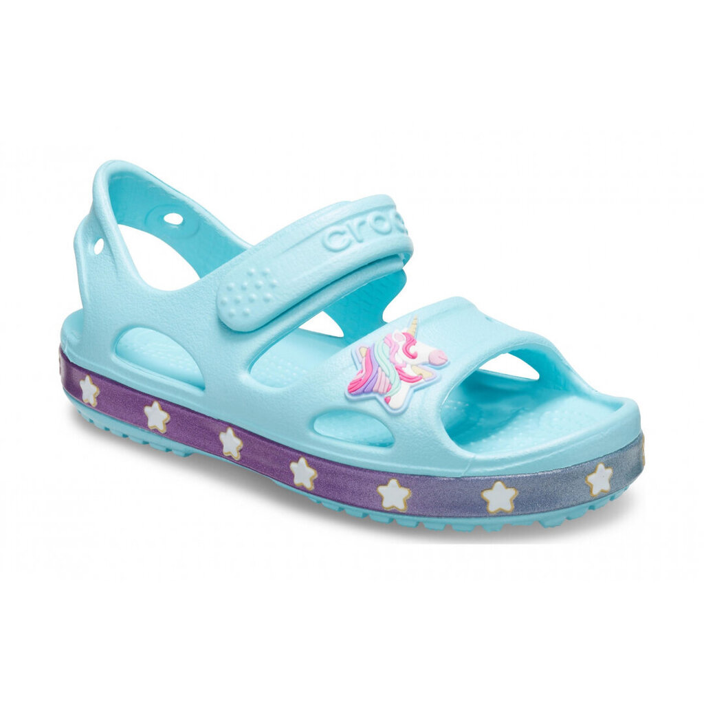 Crocs™ basutės Funlab Unicorn Charm Sandal Kids цена и информация | Basutės vaikams | pigu.lt