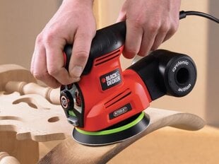 Black & Decker KA280 portable sander Multi sander 13000 RPM цена и информация | Шлифовальные машины | pigu.lt