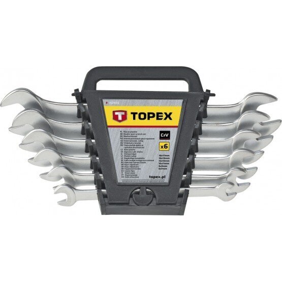 Veržliarakčių komplektas Topex Flat цена и информация | Mechaniniai įrankiai | pigu.lt