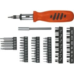 Отвертка с набором сменных насадок Top Tools 52 предмета 39D357 цена и информация | Механические инструменты | pigu.lt