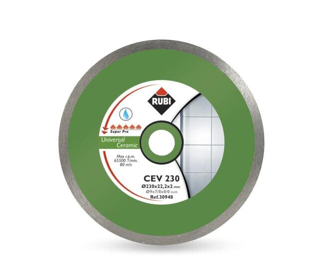 Deimantinis diskas Rubi CEV kaina ir informacija | Šlifuokliai | pigu.lt
