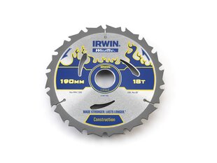 Pjovimo diskas Irwin Weldtec 190x30(20)x18T 2,4 mm ATB kaina ir informacija | Mechaniniai įrankiai | pigu.lt