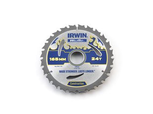 Pjovimo diskas Irwin Weldtec 165x30(20)x24T 2,4 mm ATB kaina ir informacija | Mechaniniai įrankiai | pigu.lt