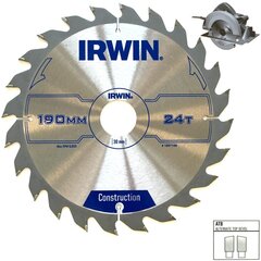 Pjovimo diskas Irwin 160x20(16)x30T 2,5 mm ATB kaina ir informacija | Mechaniniai įrankiai | pigu.lt