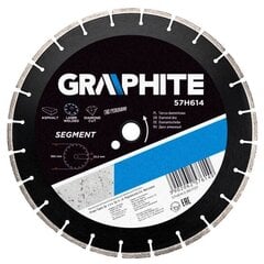 Алмазный пильный диск Graphite, 350 х 22.2 мм  цена и информация | Шлифовальные машины | pigu.lt