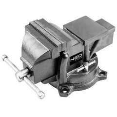 Тиски поворотные 100 мм Neo 35-010 цена и информация | Механические инструменты | pigu.lt