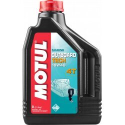 Alyva MOTUL OUTBOARD TECH 4T 10W40 2L kaina ir informacija | Kitos alyvos | pigu.lt