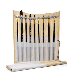 Бамбуковый Коврик Для Кистей 33X33 Cm цена и информация | Принадлежности для рисования, лепки | pigu.lt