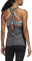 Блузка Adidas 3 Stripe Tank Black цена и информация | Футболка женская | pigu.lt