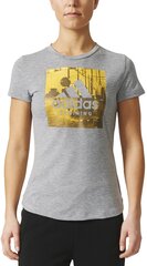 Блуза Adidas Category TR Grey Yellow цена и информация | Футболка женская | pigu.lt