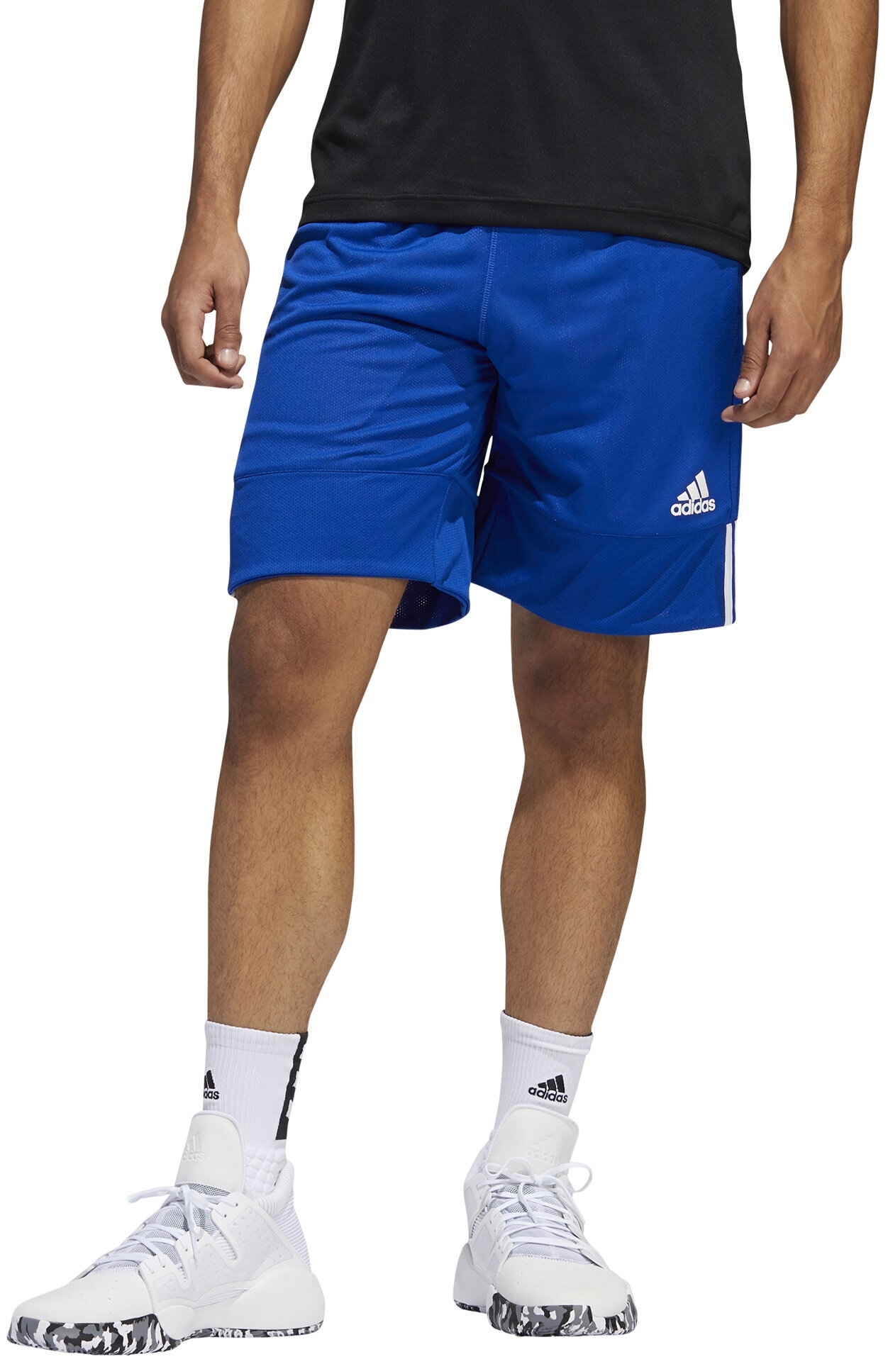 Vyriški krepšinio šortai Adidas 3G Spee Rev Shorts, mėlyna kaina | pigu.lt