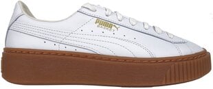 Laisvalaikio batai moterims Puma Basket Platform Core kaina ir informacija | Sportiniai bateliai, kedai moterims | pigu.lt