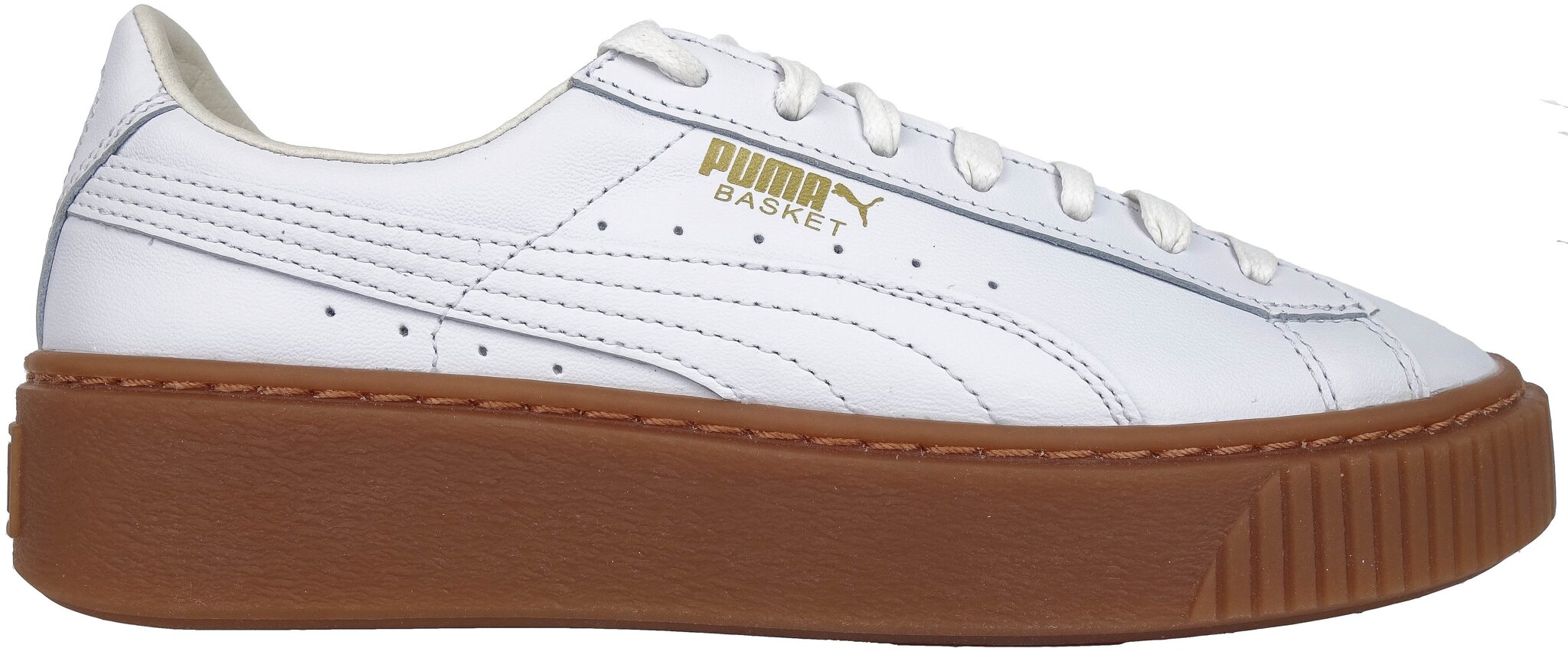 Laisvalaikio batai moterims Puma Basket Platform Core цена и информация | Sportiniai bateliai, kedai moterims | pigu.lt