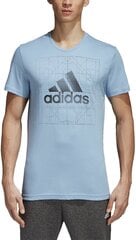 Adidas Футболка Adi Court Blue цена и информация | Мужские футболки | pigu.lt