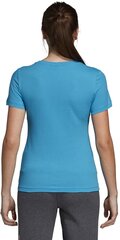 Блузка Adidas Linear Tee I Blue цена и информация | Женские футболки | pigu.lt