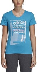 Блузка Adidas Linear Tee I Blue цена и информация | Футболка женская | pigu.lt