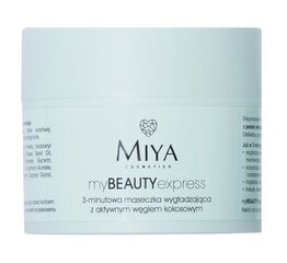 Valomoji veido kaukė Miya My Beauty Express, 50 g kaina ir informacija | Veido kaukės, paakių kaukės | pigu.lt