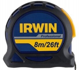 Рулетка Irwin Professional, 8 м, blist цена и информация | Механические инструменты | pigu.lt