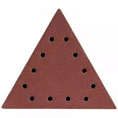Trikampis švitrinis popierius Dedra GR180 5vnt. kaina ir informacija | Mechaniniai įrankiai | pigu.lt