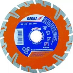 Diskas deimantinis Dedra 180x22.2mm, 1 vnt. kaina ir informacija | Mechaniniai įrankiai | pigu.lt